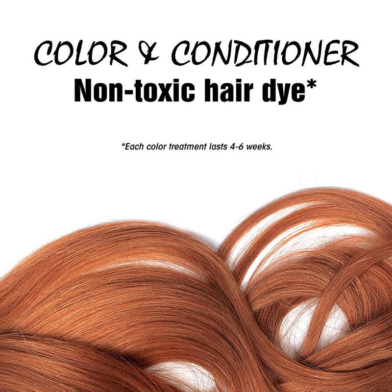 Light Mountain Henna Hair Color & Conditioner - Red Amber Spice Hair Dye for Men/Women, Organic Henna Leaf Powder and Botanicals, Chemical-Free, Semi-Permanent Hair Color, 4 Oz - Image 3